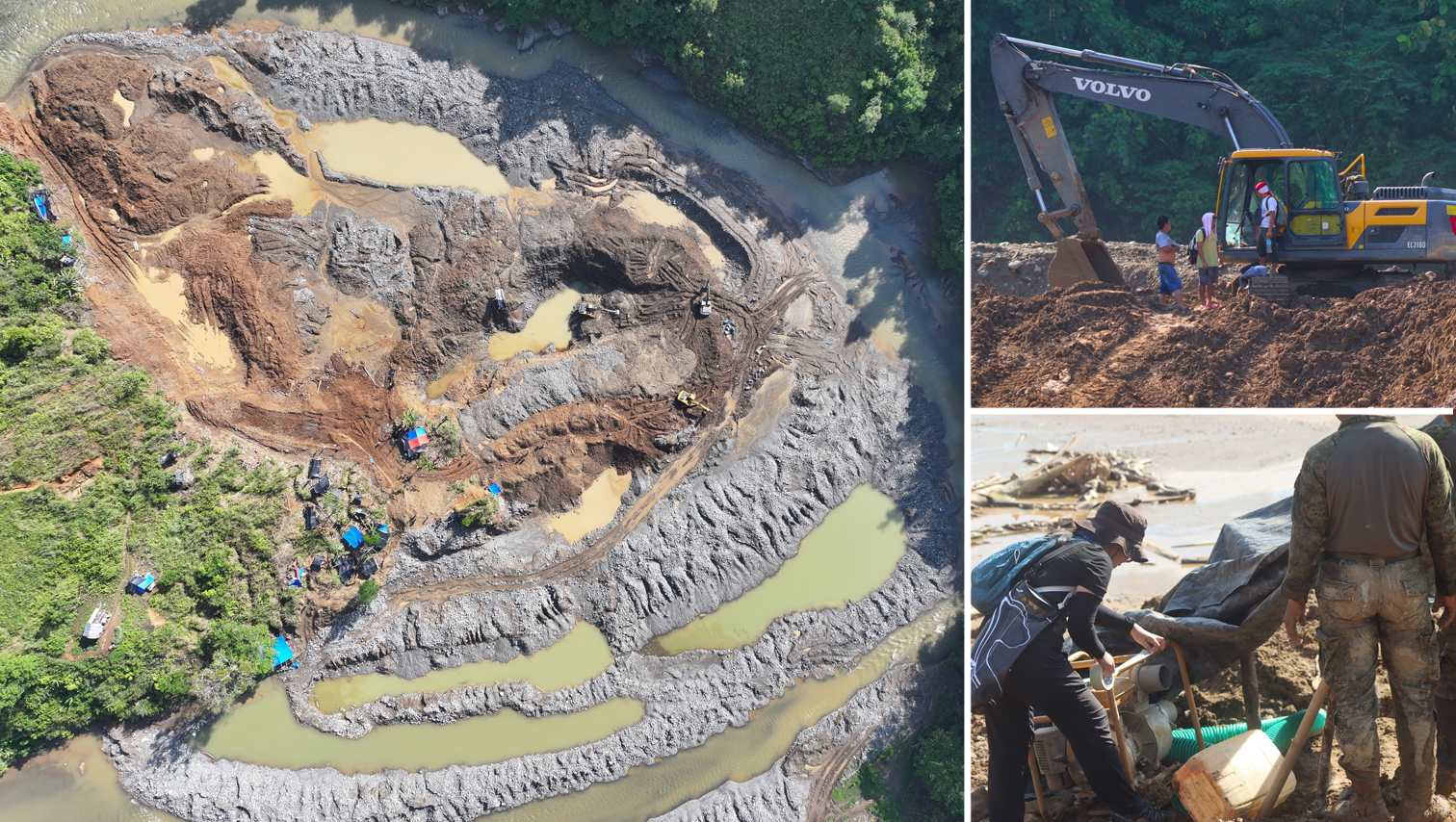 CRIME WATCH: Large-scale illegal mining site uncovered in Opol; barangay official linked