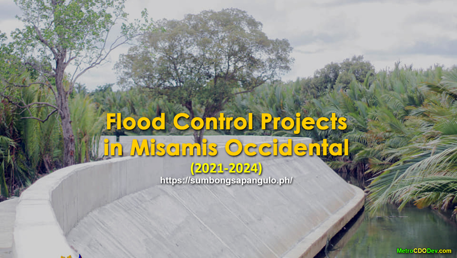 Flood Control Projects in Misamis Occidental (2021-2024)