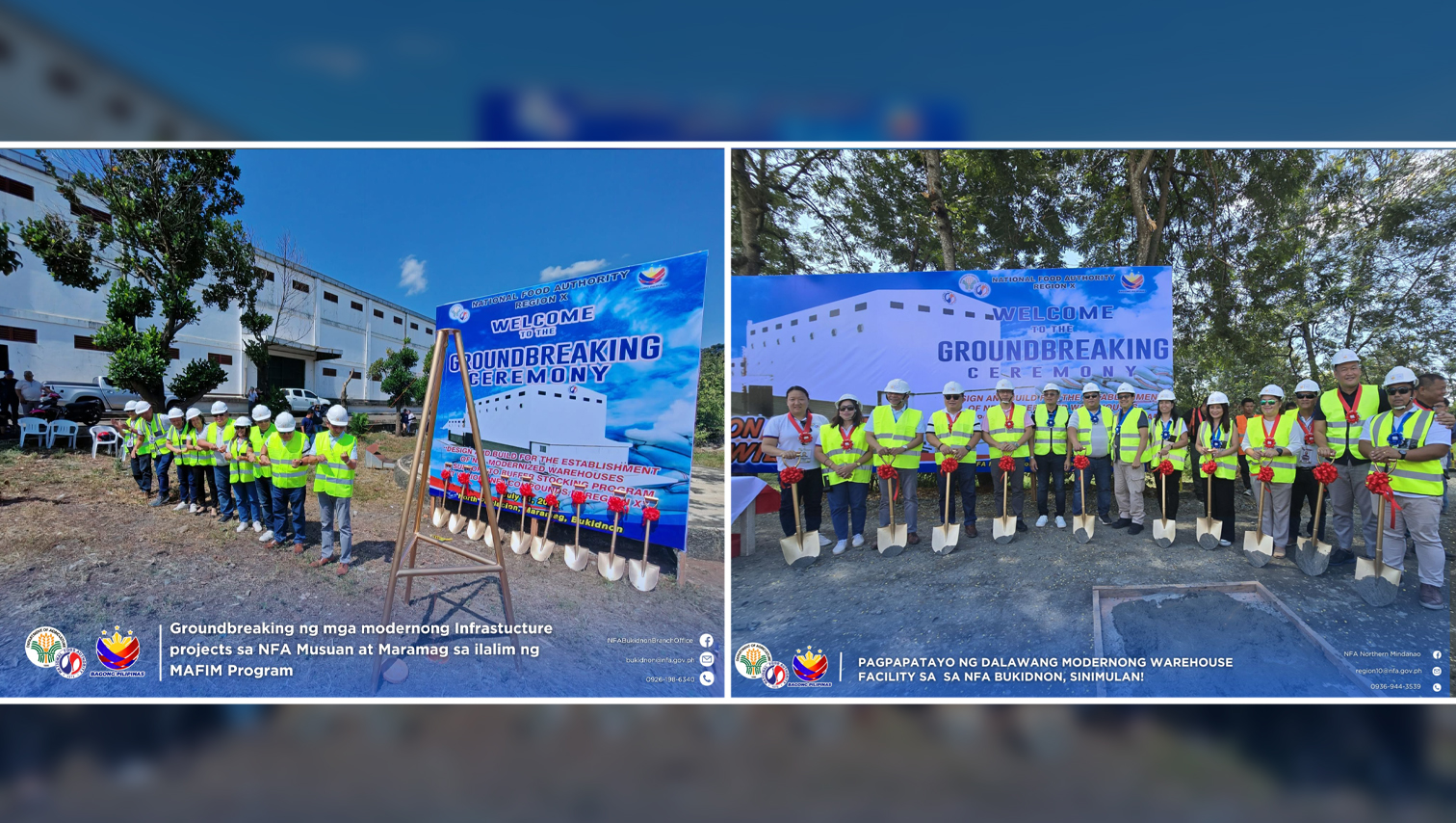 PROJECT WATCH: 2 NFA Modernized Warehouse Facilities rising soon in Maramag, Bukidnon