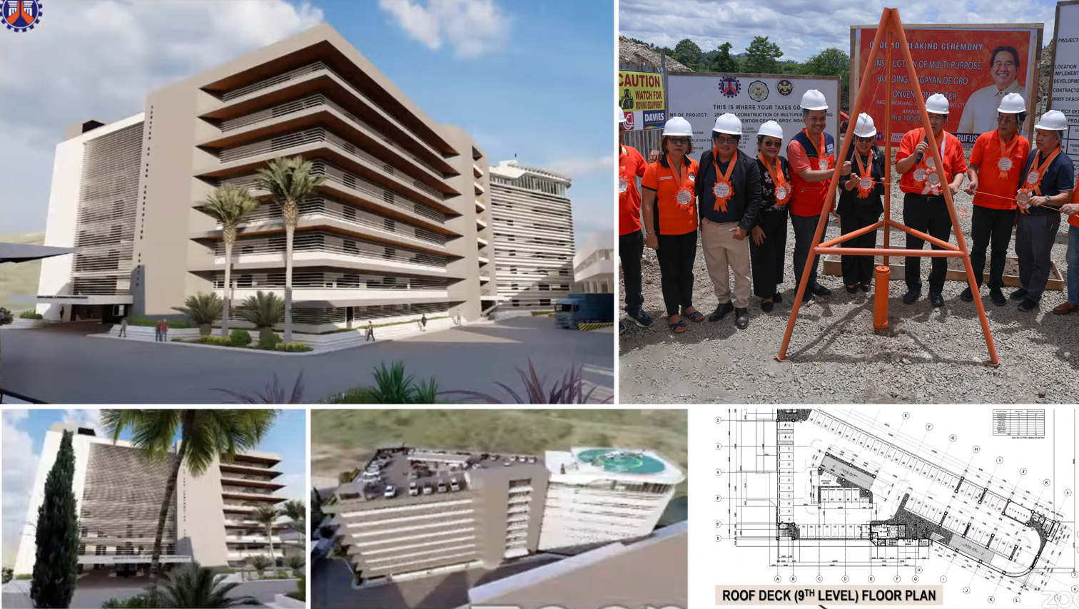 PROJECT WATCH: 9-Storey Carpark Building with Helipad rising soon at Aquilino Pimentel International Convention Center