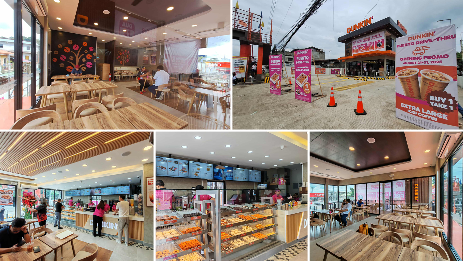 RANDOM SHOTS: Dunkin’ Puerto Drive-Thru opens Thursday, August 21; 3 winners to get a year’s supply of donuts & coffee
