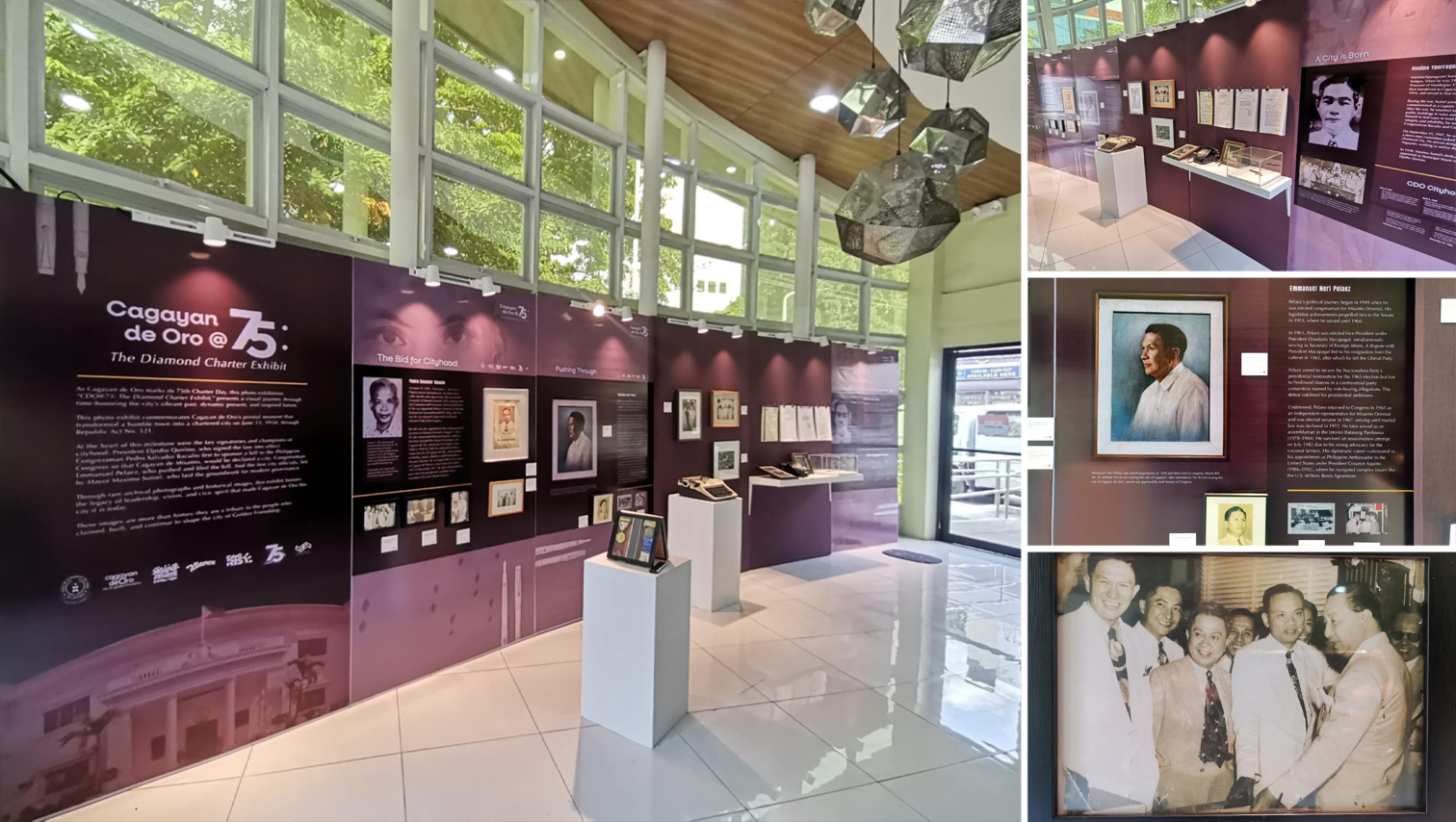 RANDOM SHOTS: Cagayan de Oro at 75 – The Diamond Charter Exhibit now open at OKK Center