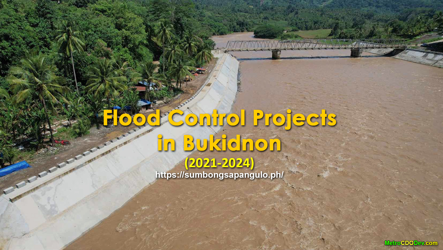 Flood Control Projects in Bukidnon (2021-2024)