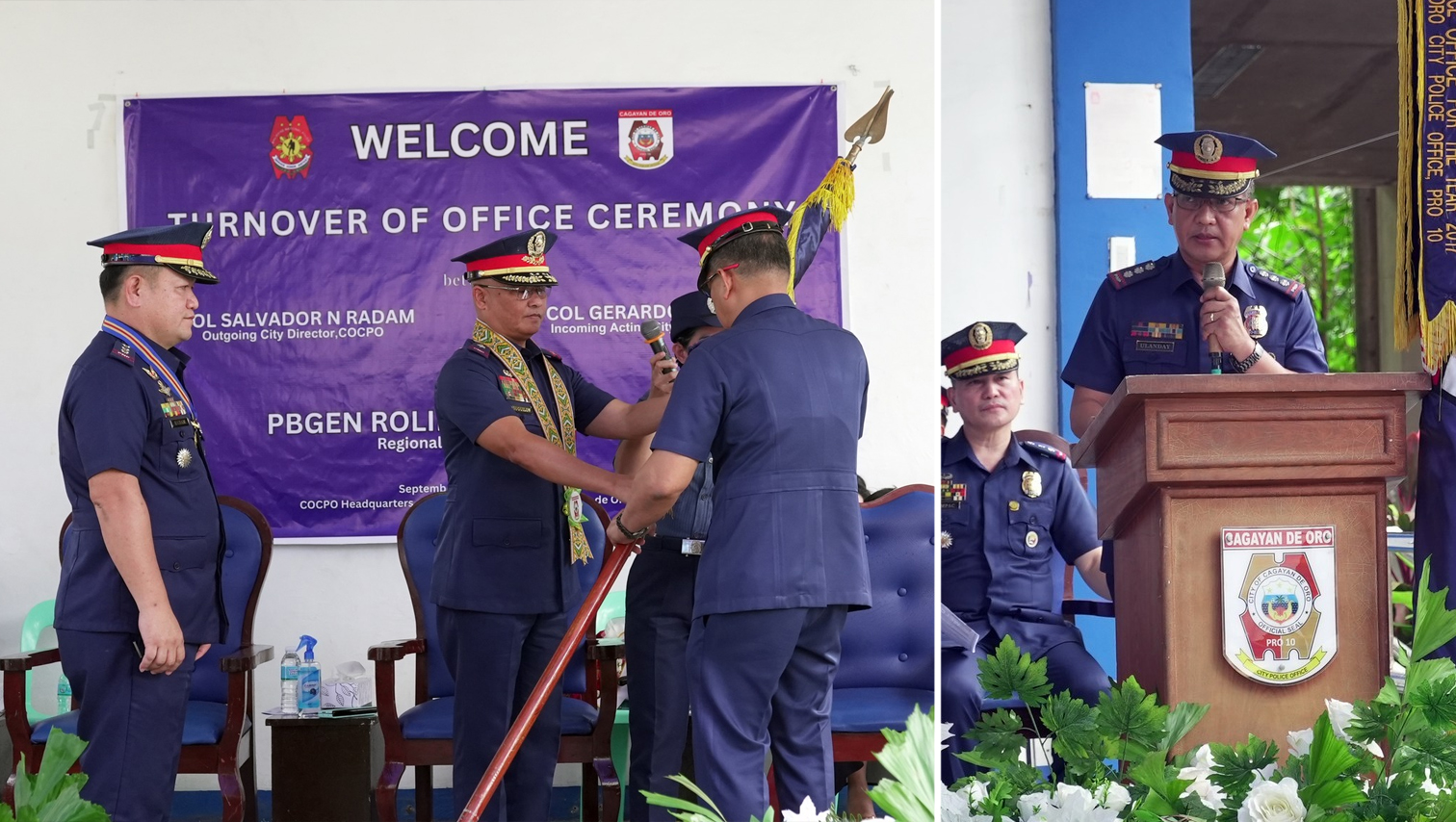 Cagayan de Oro has a new police chief