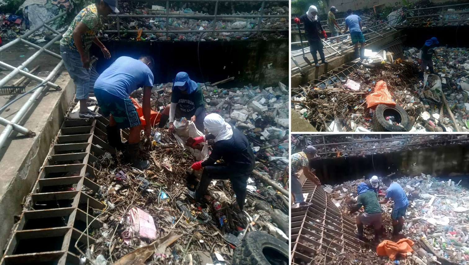RANDOM SHOTS: Bitan-ag Creek choked with trash as some residents ignore appeals and flood warnings