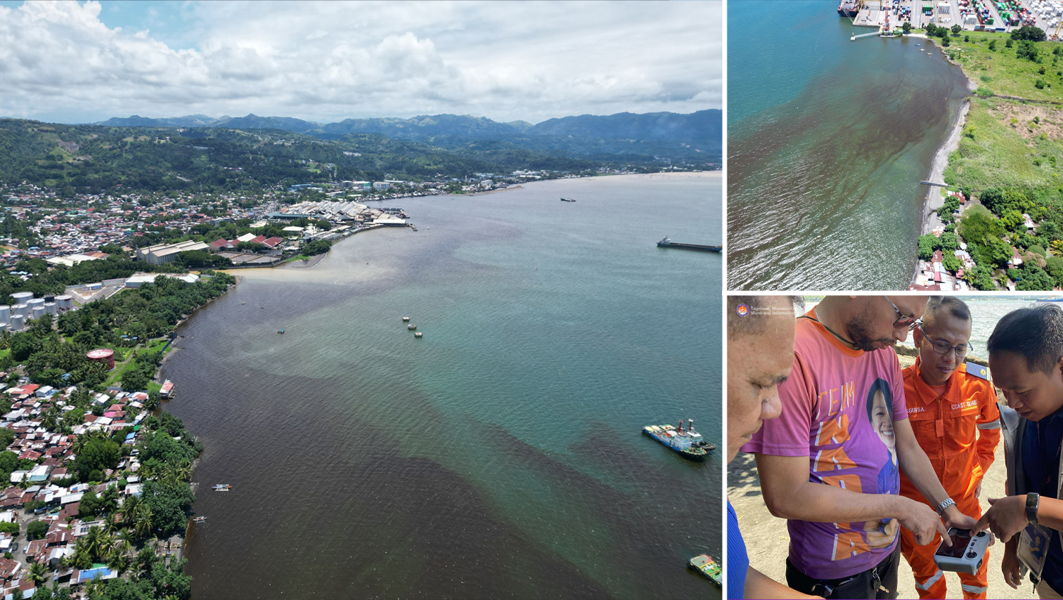 Seawater discoloration in Tagoloan linked to algal bloom, public warned against risks