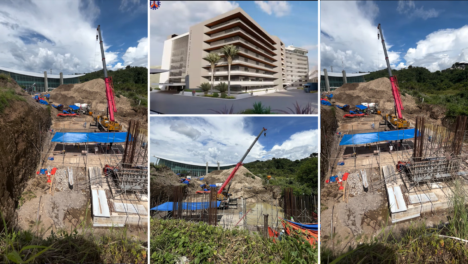 PROJECT WATCH: 9-Storey Carpark Building with Helipad now underway at Aquilino Pimentel International Convention Center