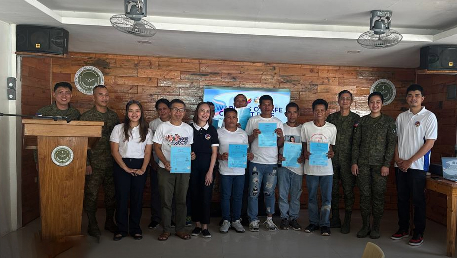 Eight former rebels in Misamis Oriental granted Safety Conduct Passes