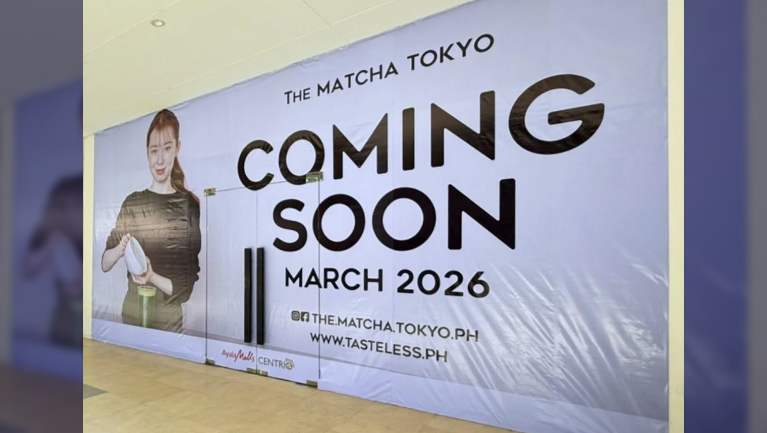 The Matcha Tokyo opening soon at Centrio