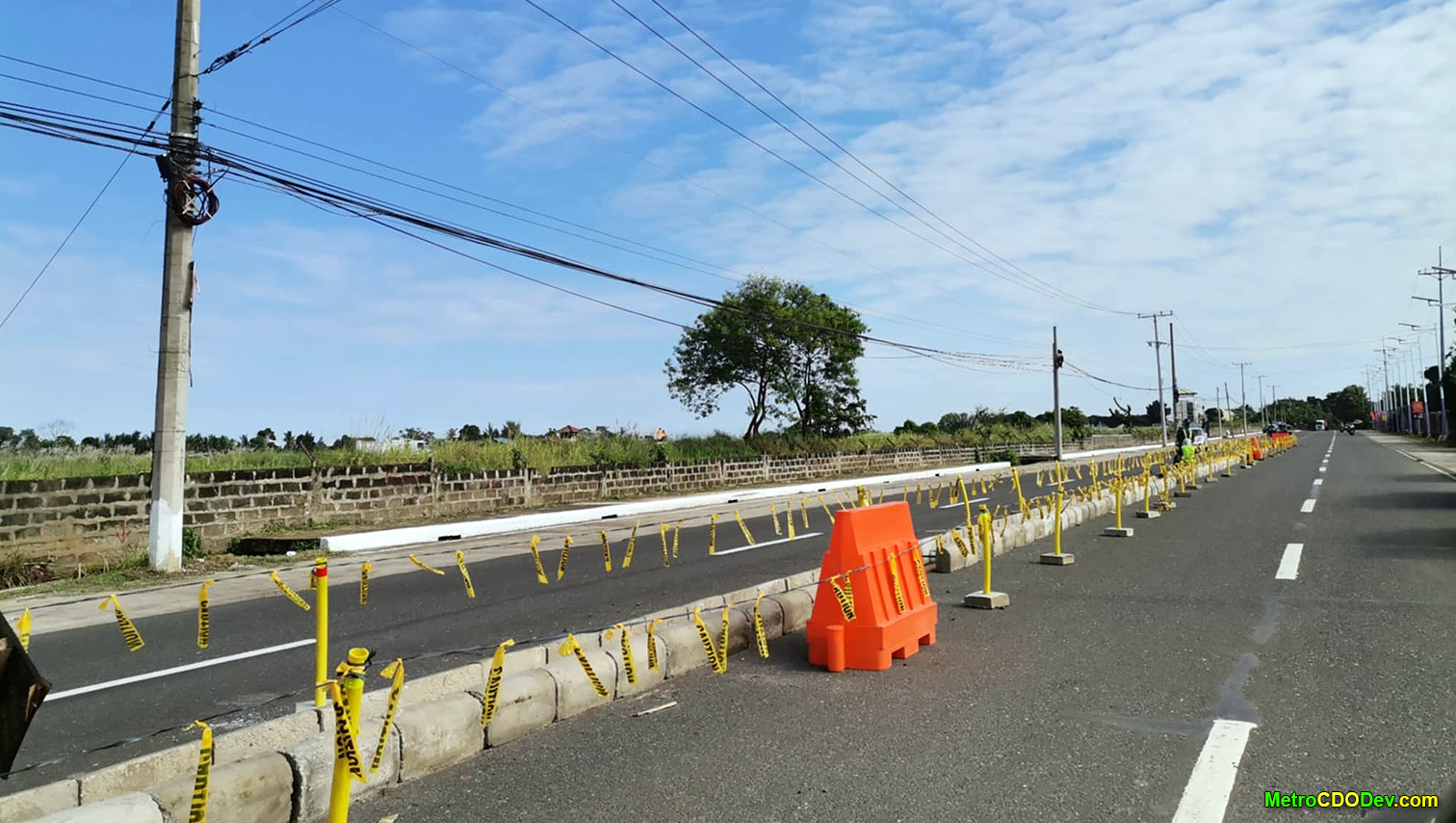 PROJECT WATCH: DPWH begins installation of metal barrier center island on Masterson Avenue