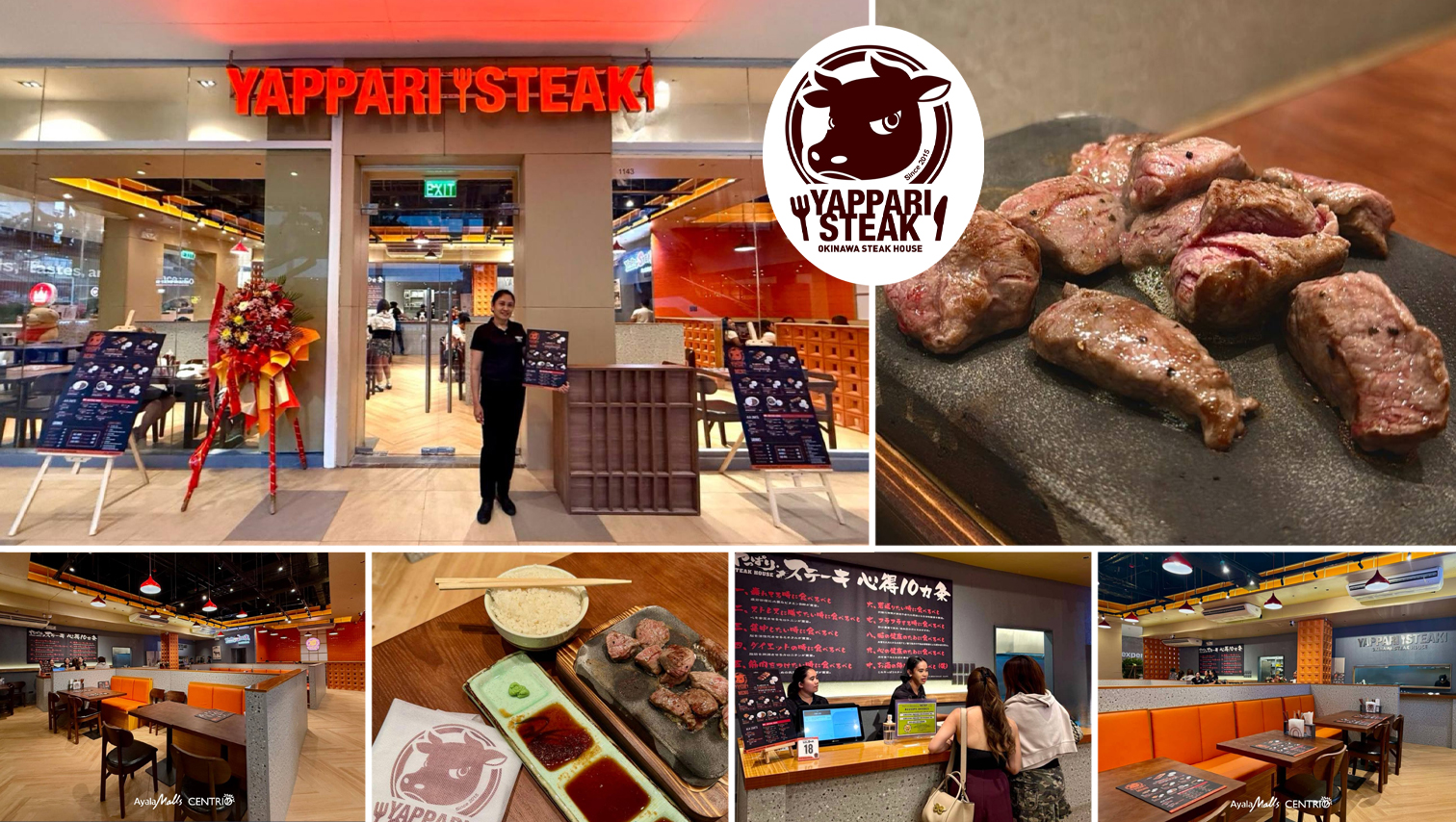 Yappari Steak now open at Centrio