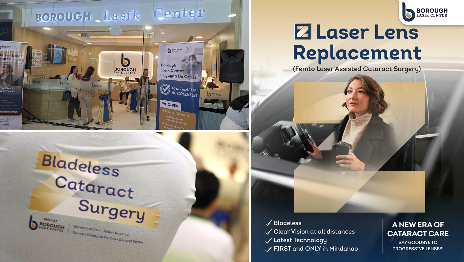 Borough Lasik Center ushers in a new era of eye care with Bladeless Laser Cataract Surgery