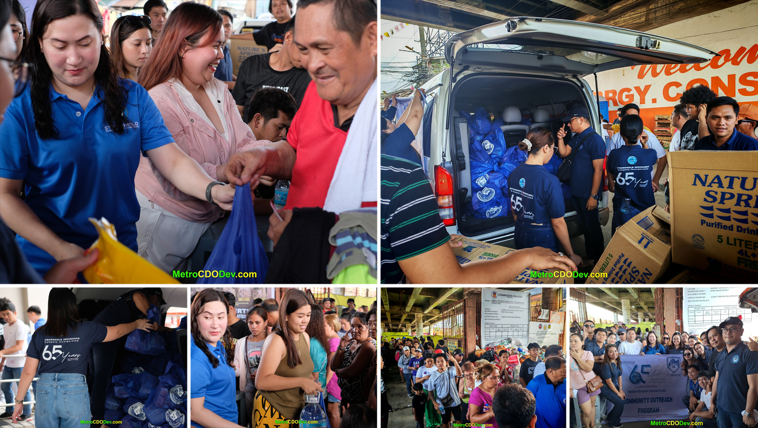 RANDOM SHOTS: Stronghold Insurance – Northern Mindanao Corporate Center reaches out to fire-affected families in Brgy. 17