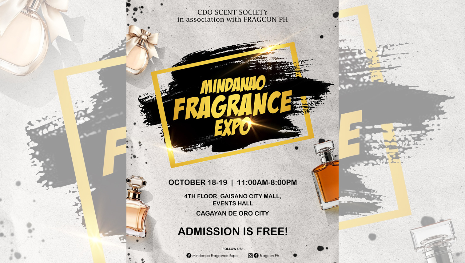 EVENT WATCH: 1st Mindanao Fragrance Expo set October 18-19 in Cagayan de Oro