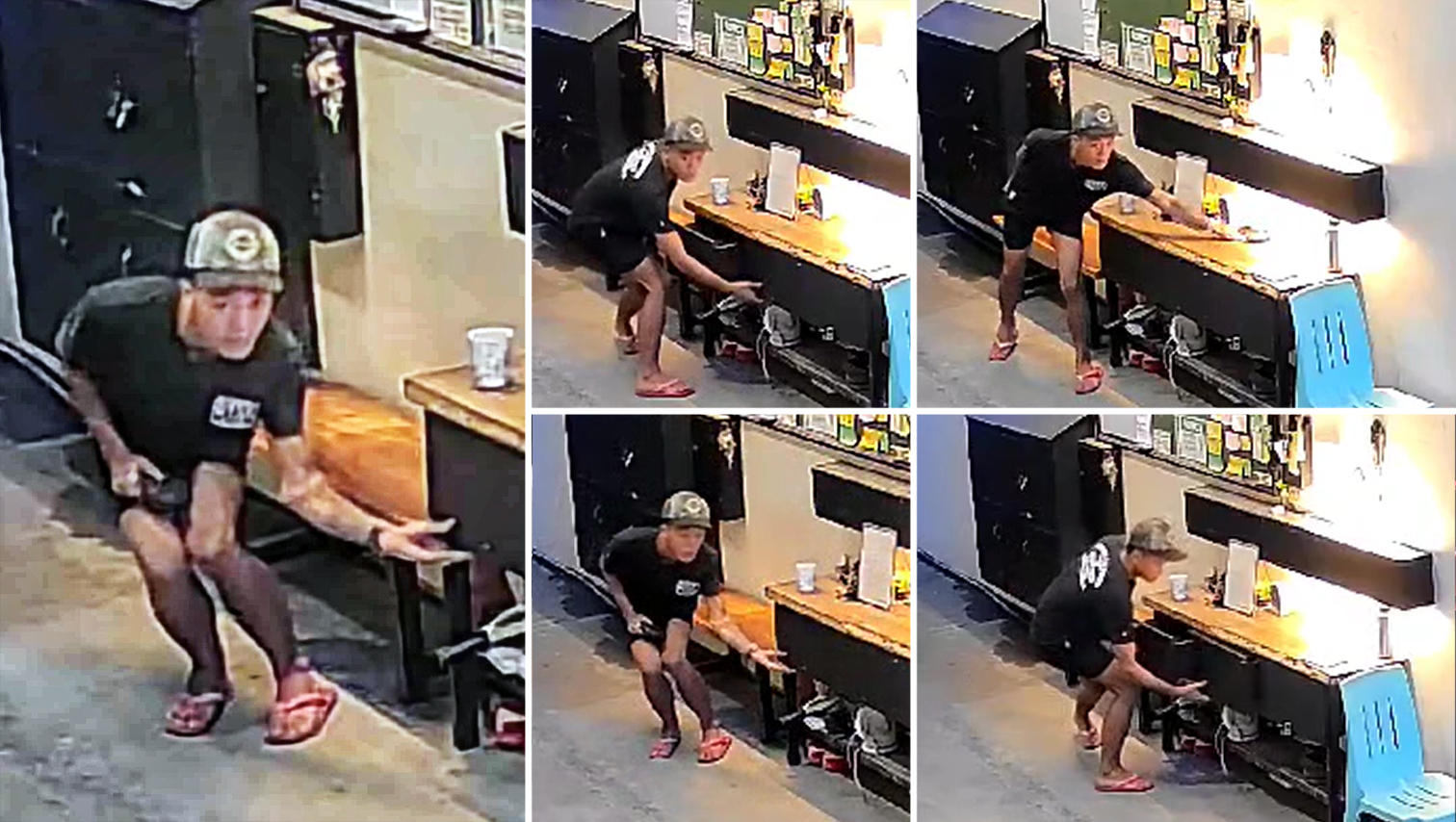 VIDEO WATCH: CCTV captures thief breaking into compound dormitory, steals watchman’s cellphone