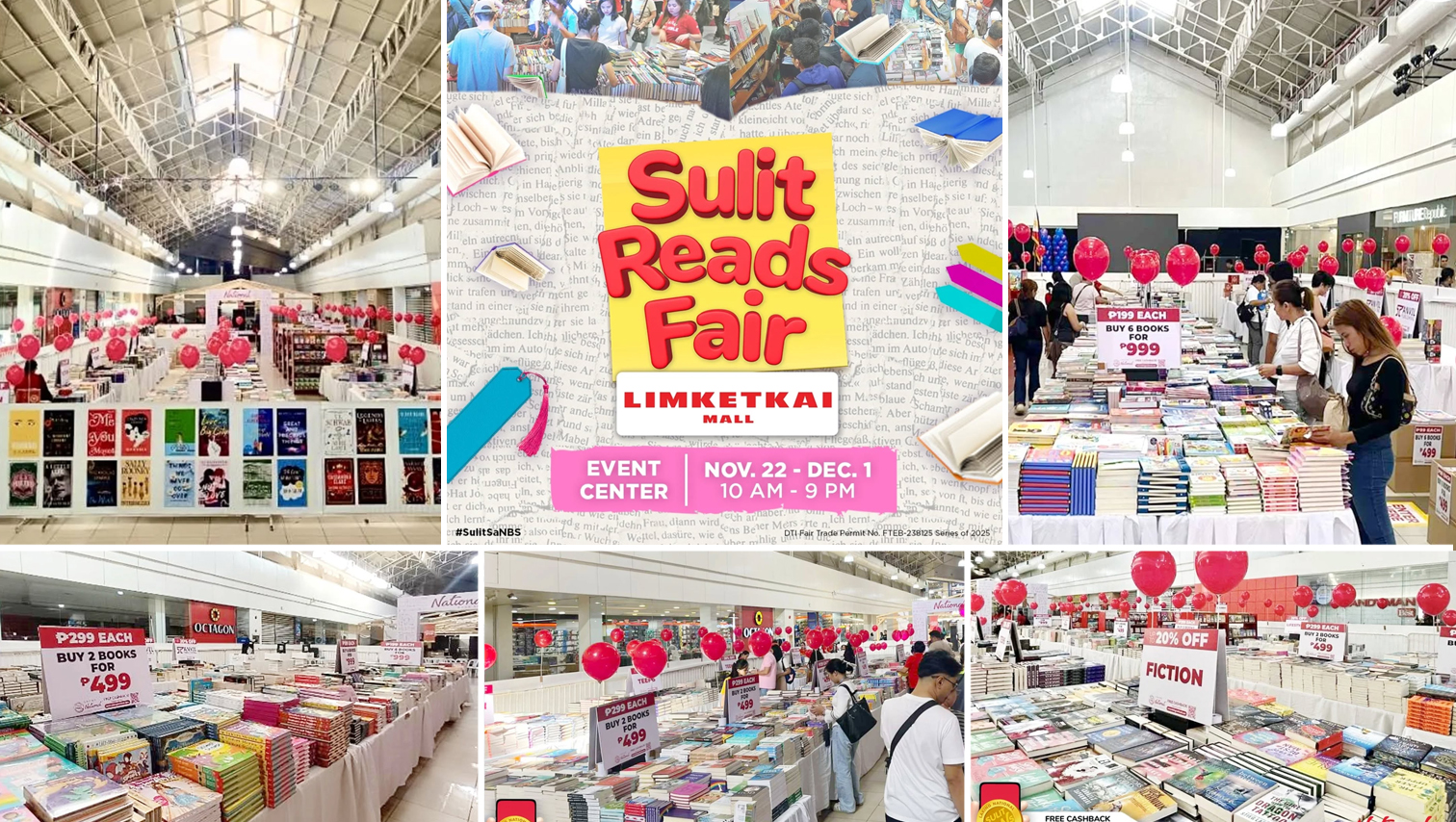 RANDOM SHOTS: National Book Store Sulit Reads Fair now underway at Limketkai Mall