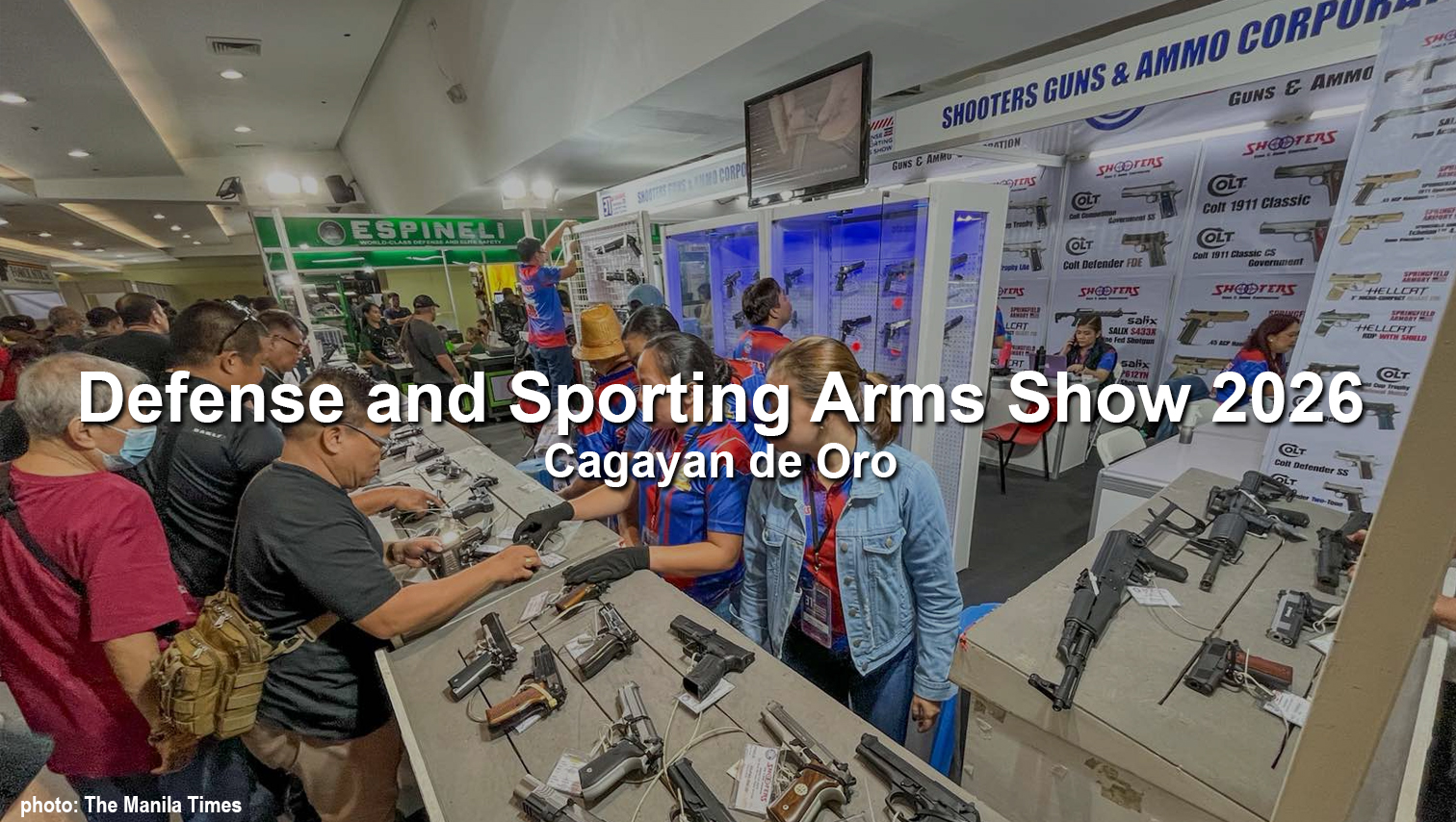 EVENT WATCH: Cagayan de Oro to host Defense and Sporting Arms Show next year