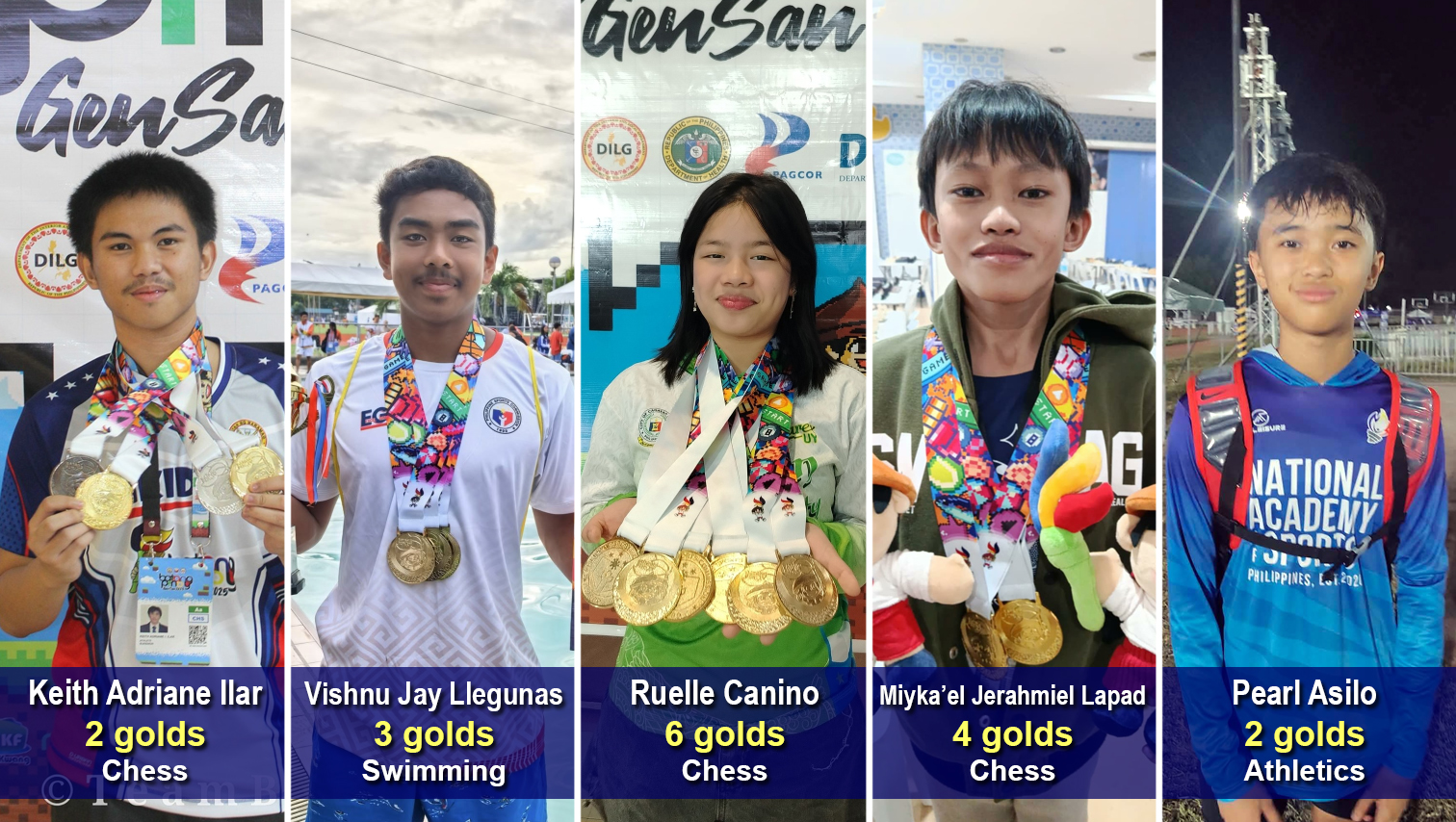 LIST: Batang Pinoy 2025 Northern Mindanao Medalists