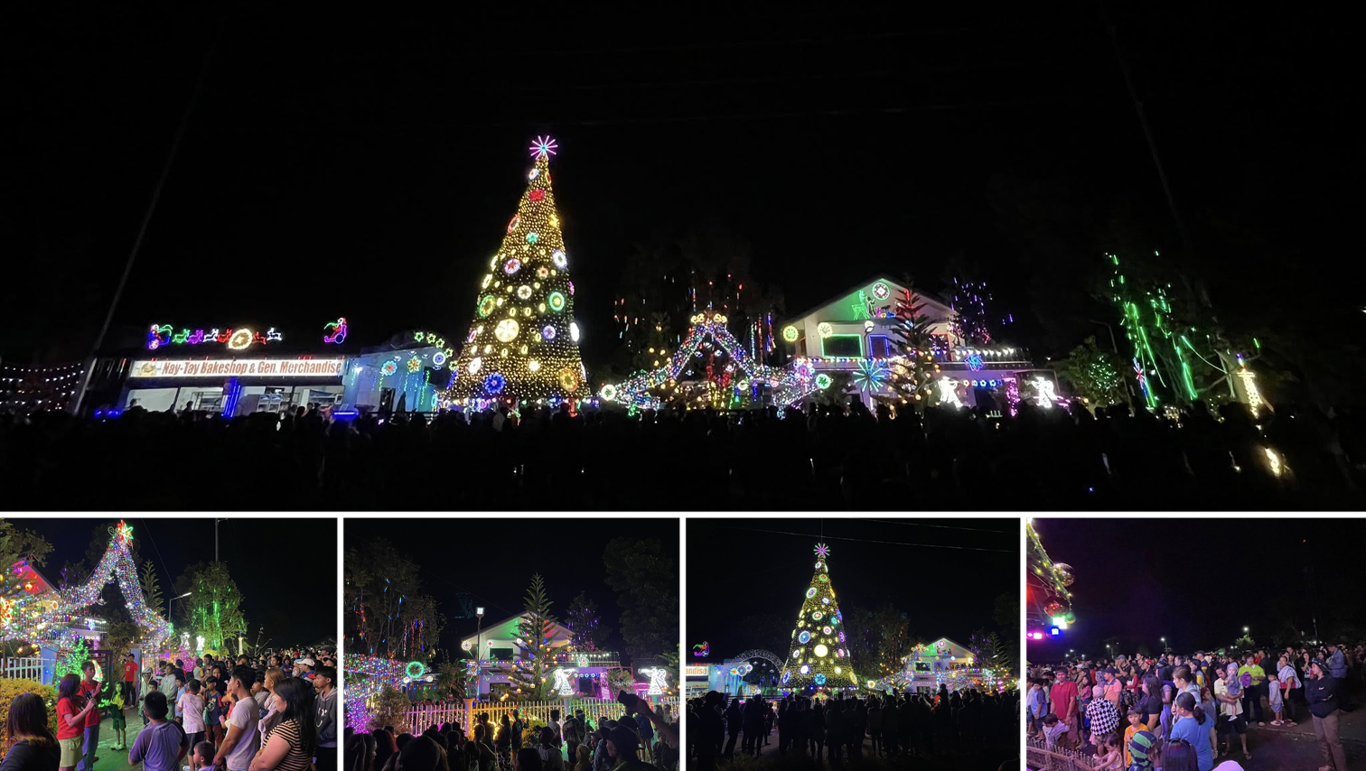 RANDOM SHOTS: Gumayan Family lights up Kalilangan with dazzling 2025 Christmas Village opening