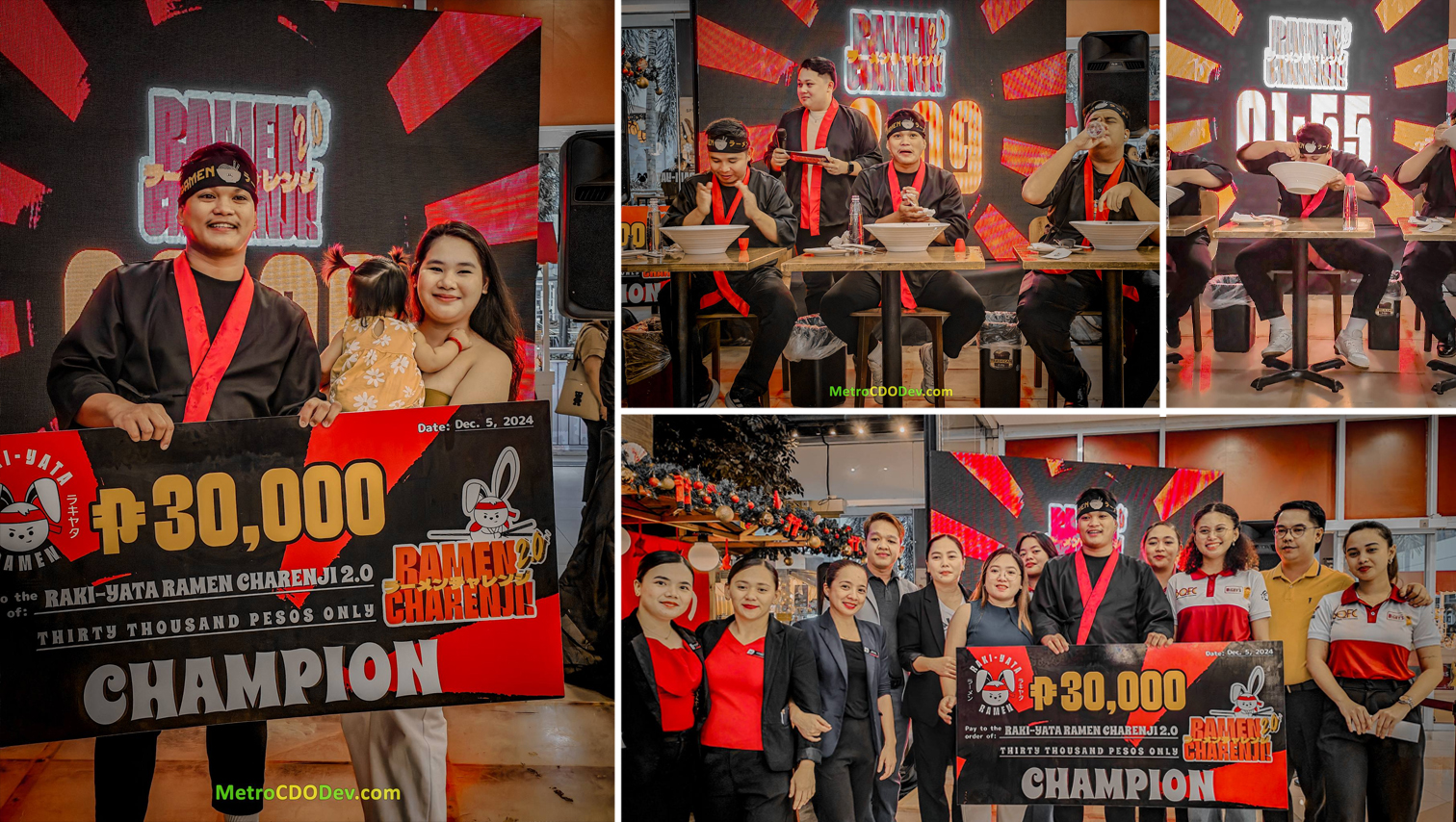 New Raki-Yata Ramen speed king crowned at Ramen Charenji 2.0