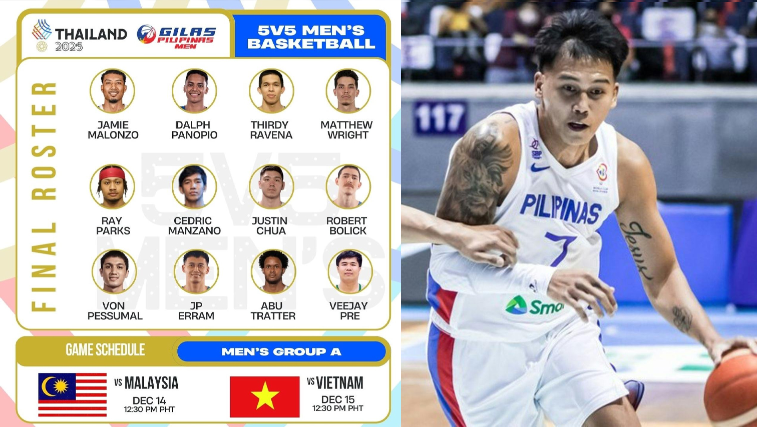 CDO’s Poy Erram added to Gilas Pilipinas roster for SEA Games