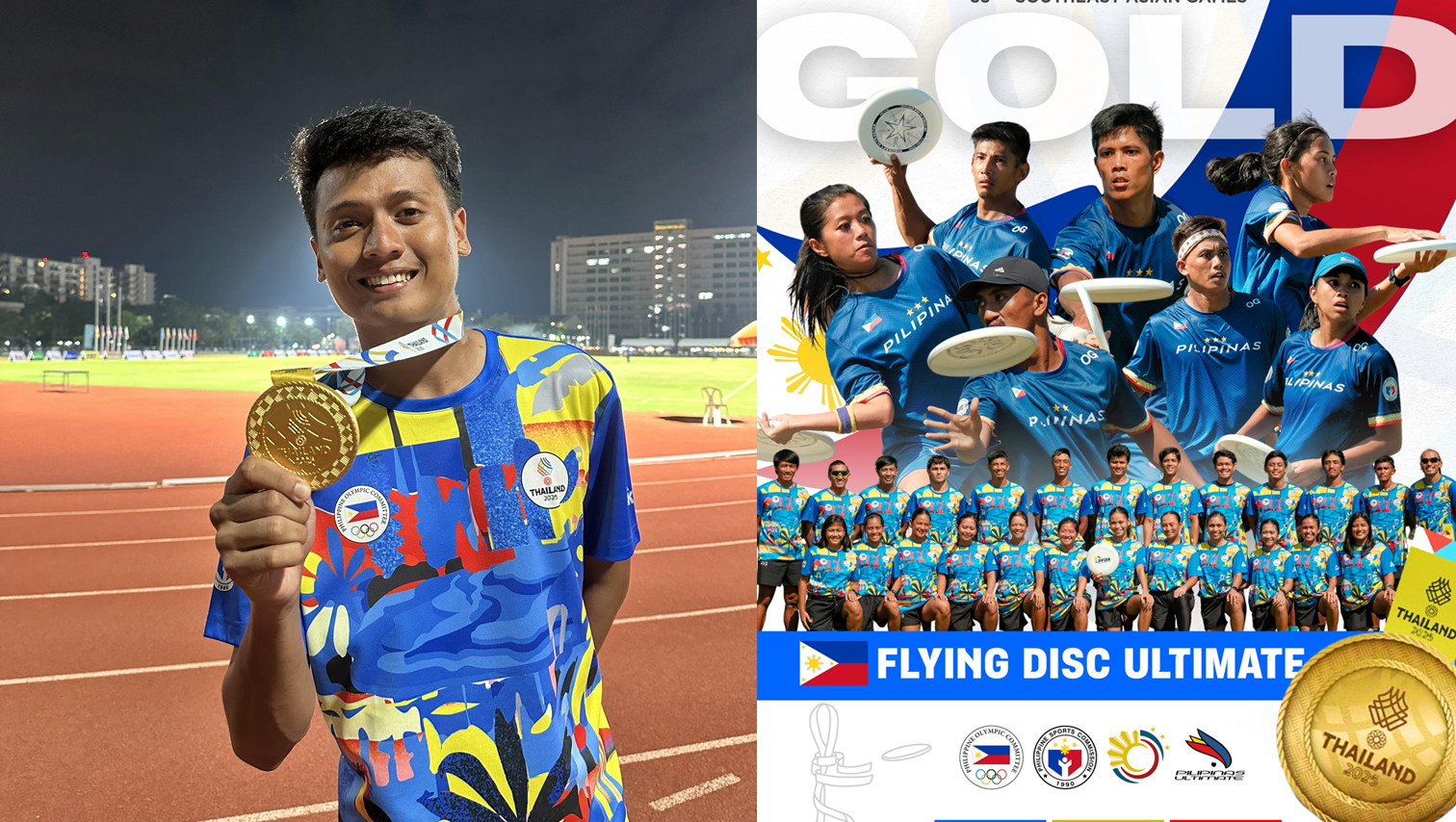 Frisbee player from Initao wins SEA Games gold in Flying Disc Ultimate