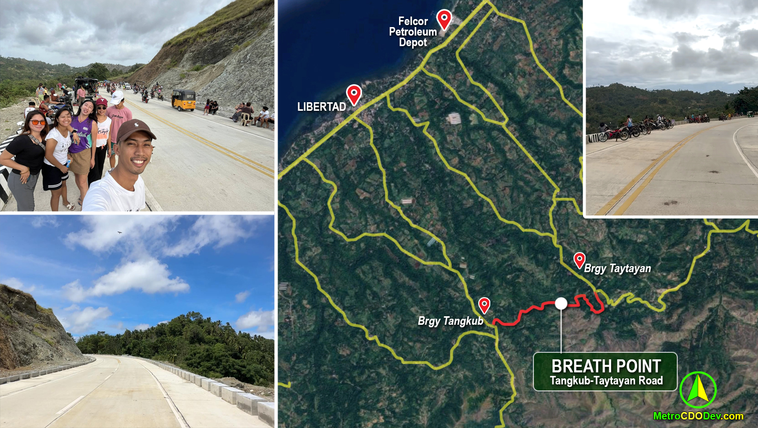 RANDOM SHOTS: New “Breath Point” road opens scenic upland destination in Libertad, Misamis Oriental