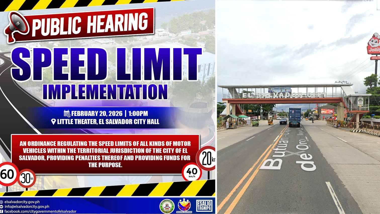 El Salvador City to hold public hearing on Speed Limit implementation