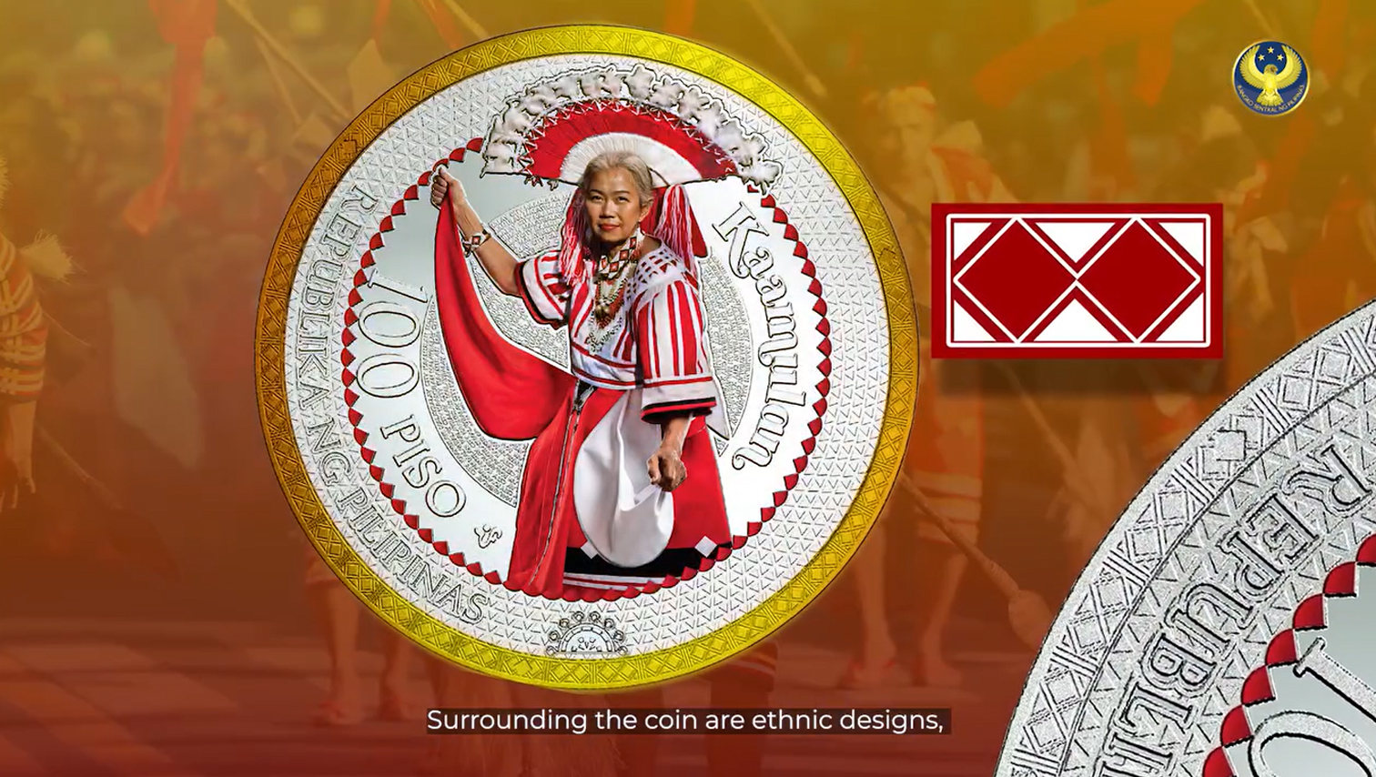 Bangko Sentral ng Pilipinas unveils ₱100 Commemorative Coin featuring Kaamulan Festival