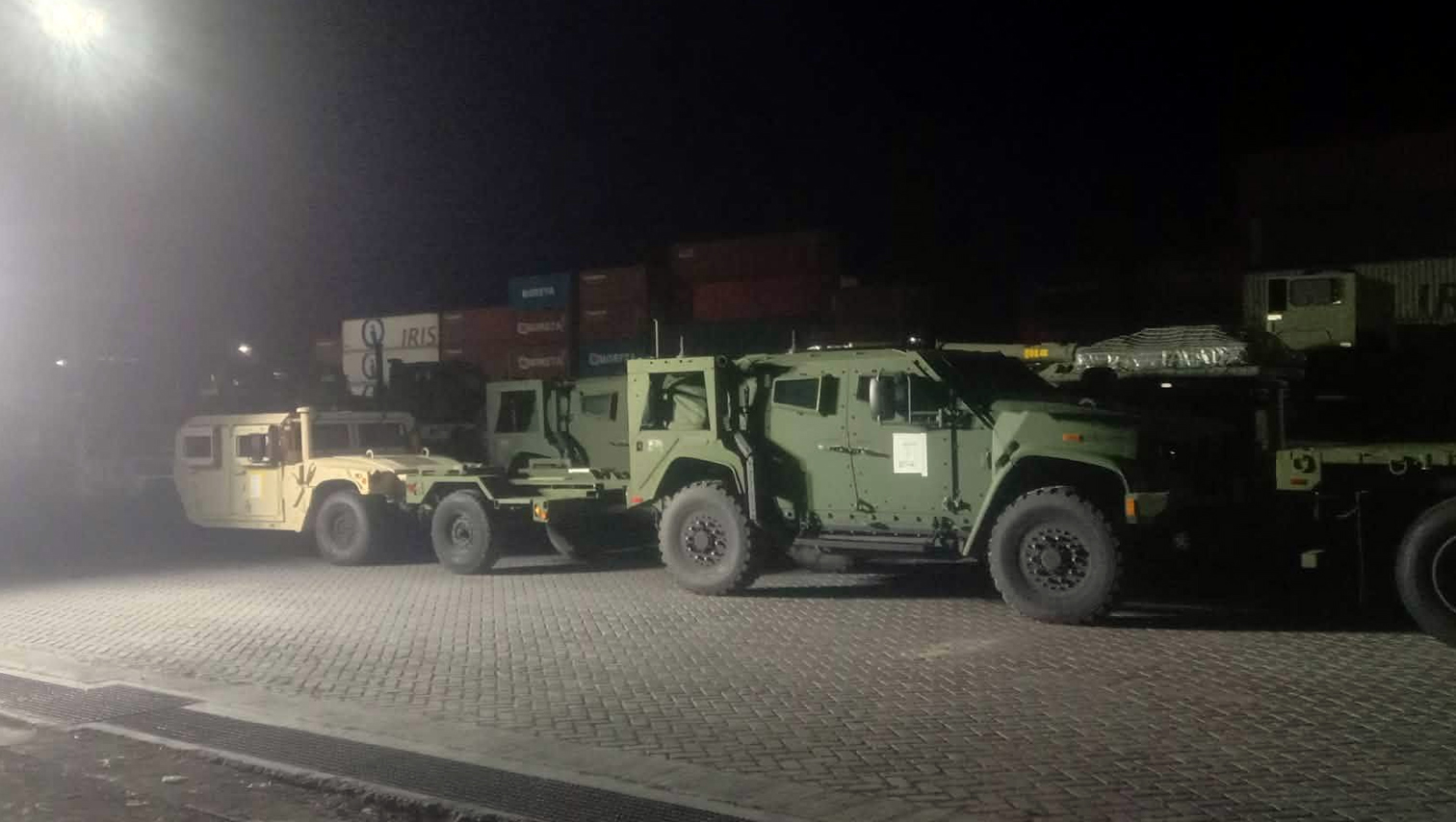 RANDOM SHOTS: U.S. military vehicles spotted at Cagayan de Oro Port