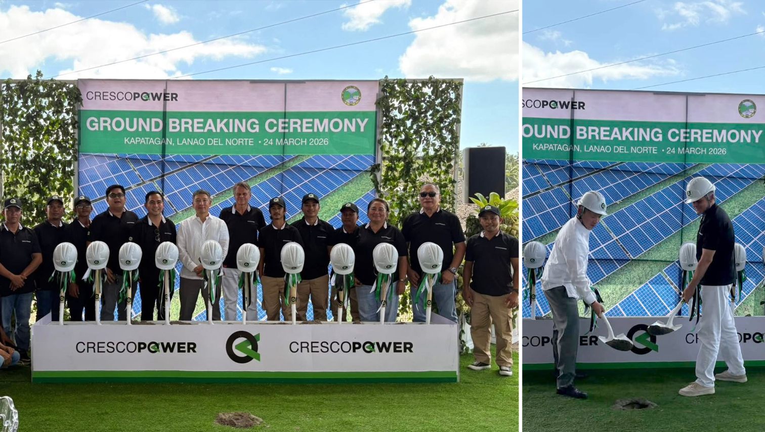 PROJECT WATCH: 2.6-MWp Cresco Power Solar Power Plant breaks ground in Kapatagan, Lanao del Norte