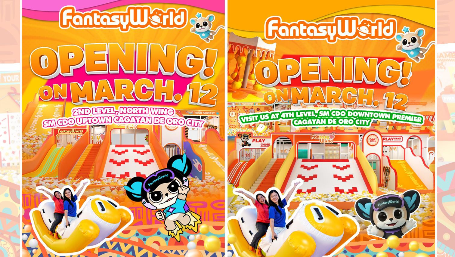 FantasyWorld to open branches at two SM Supermalls in Cagayan de Oro tomorrow, March 12