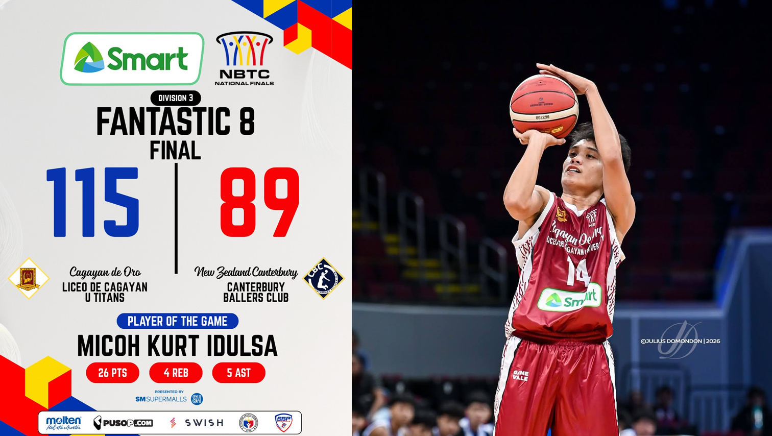 Liceo U Titans advance to Final Four of NBTC National Finals Division 3