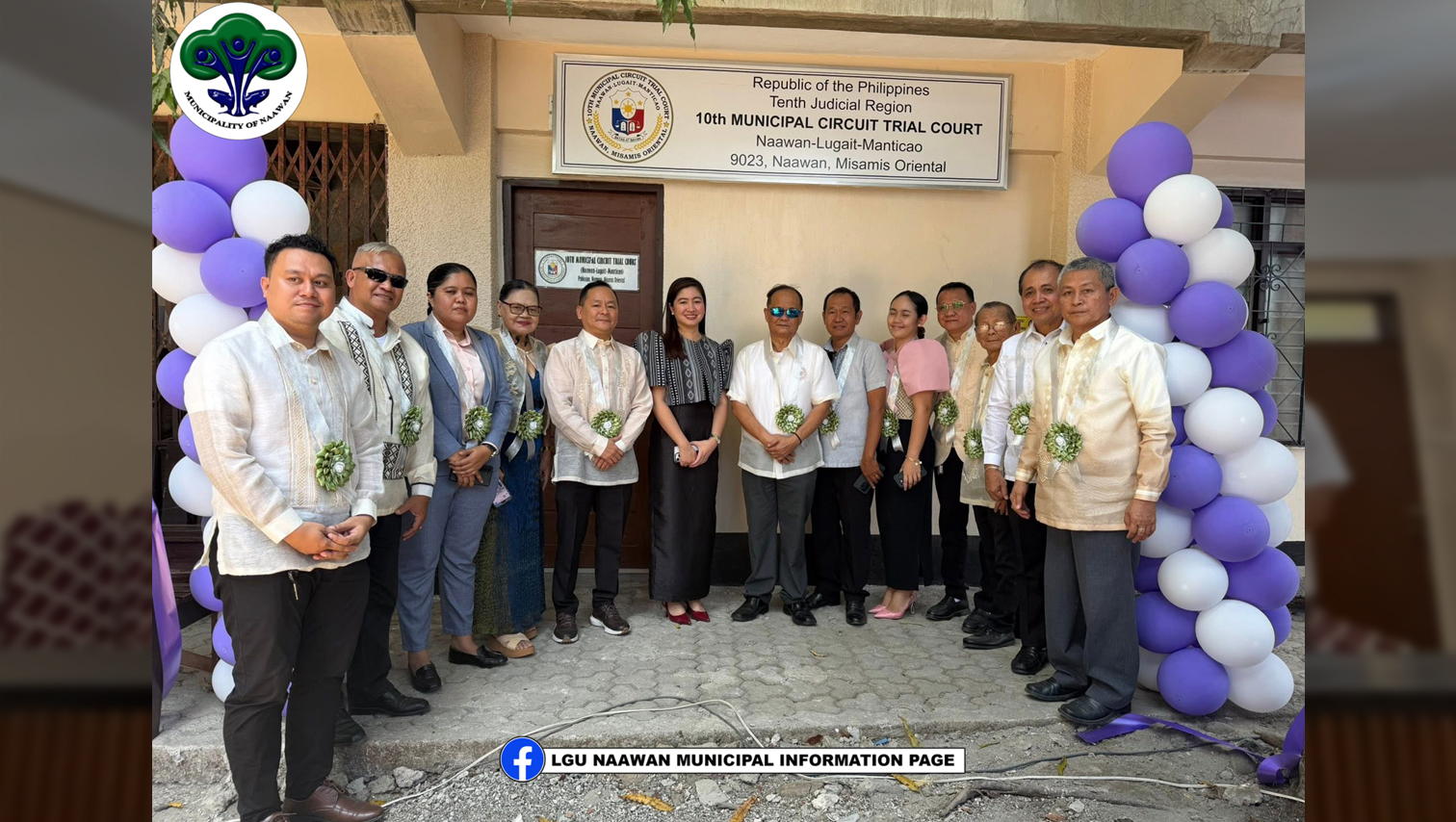 RANDOM SHOTS: New office of 10th MCTC in Naawan, MisOr inaugurated
