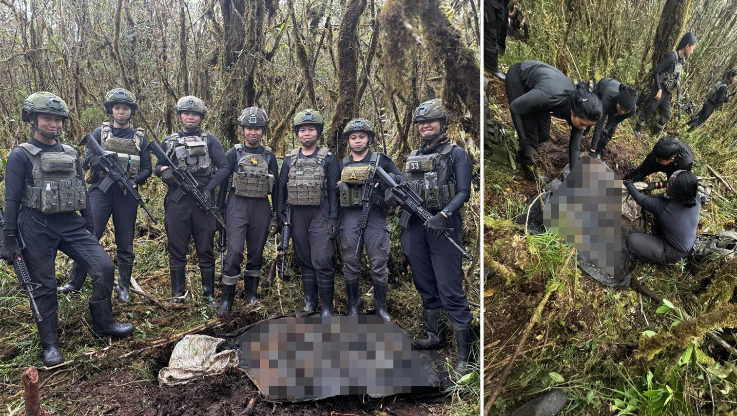 All-female Army Special Forces Team recovers firearms in Bukidnon operation