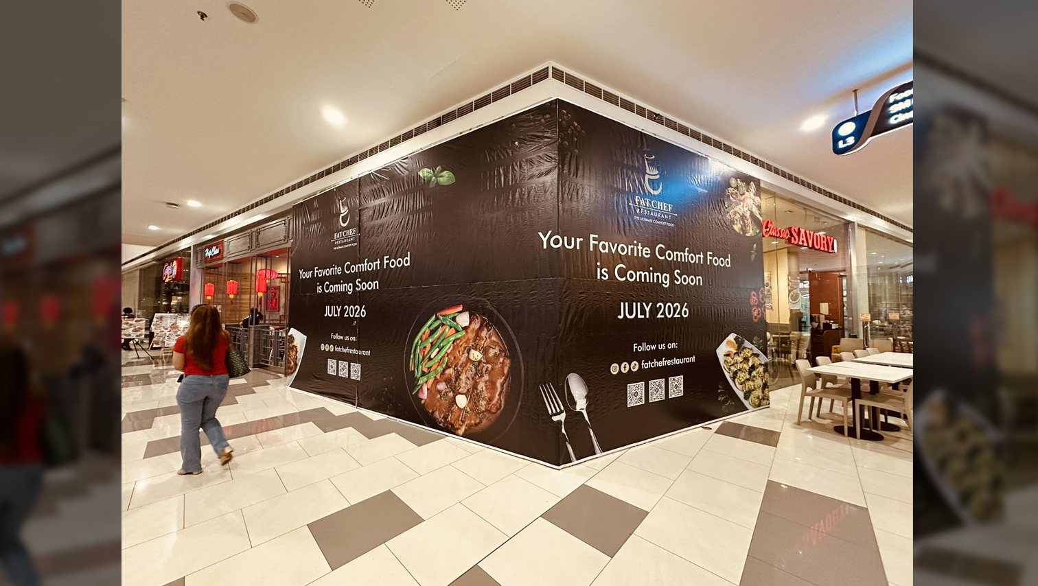 Fat Chef opening soon at SM CDO Downtown