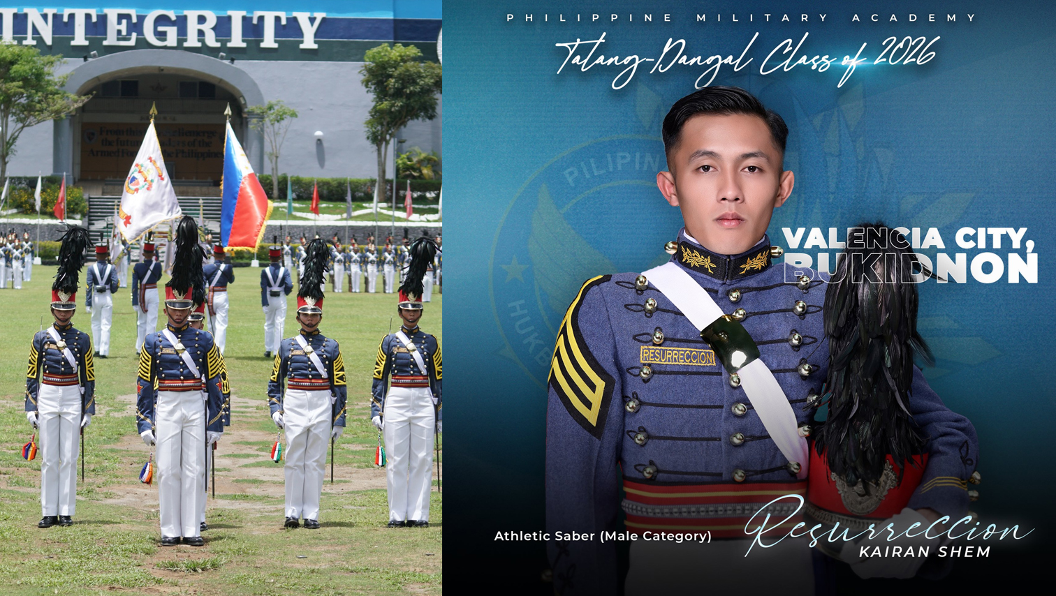 Bukidnon cadet to receive Athletic Saber at PMA “Talang-Dangal” Class of 2026 graduation