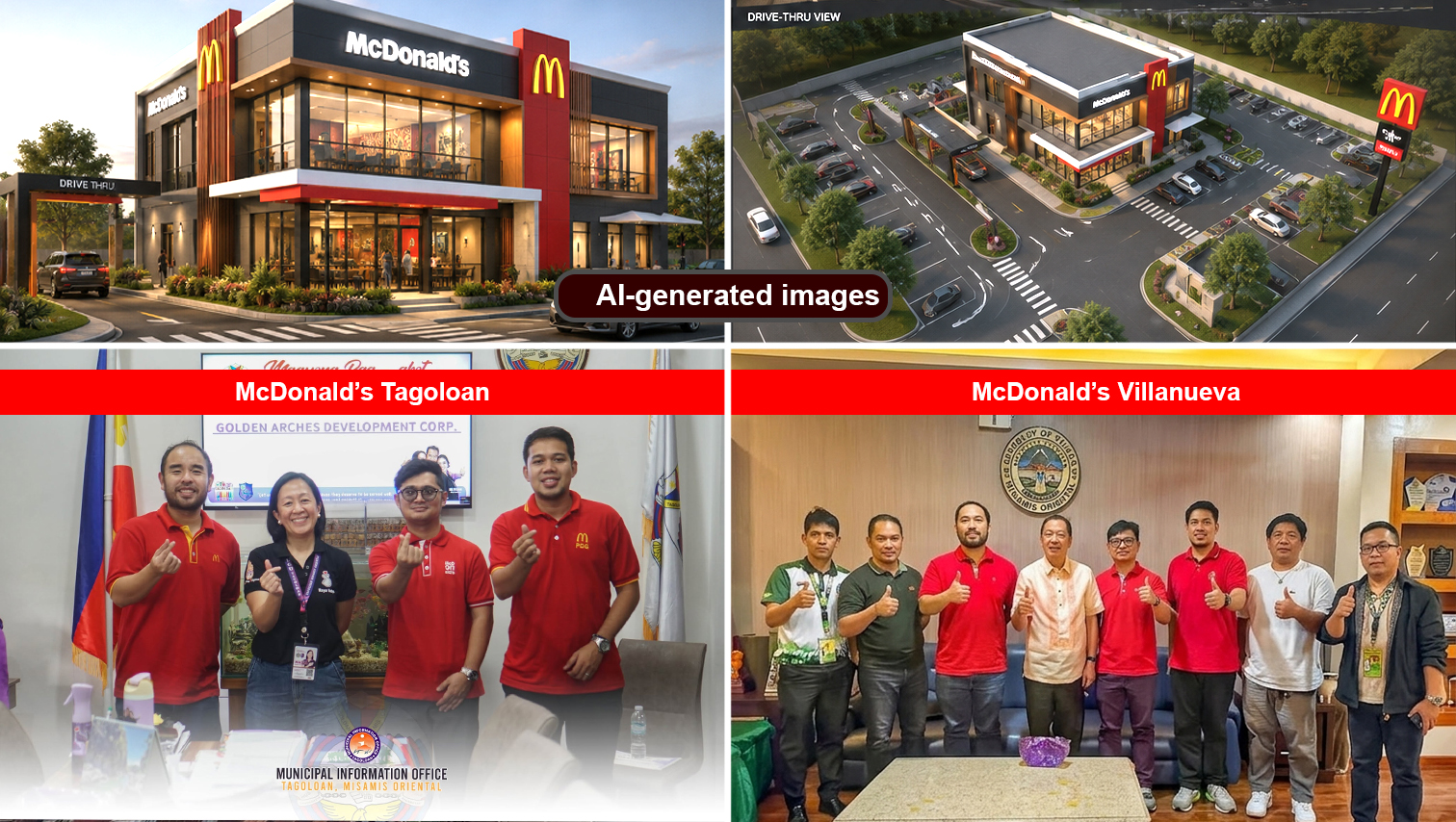 McDonald’s confirms upcoming Tagoloan and Villanueva branches