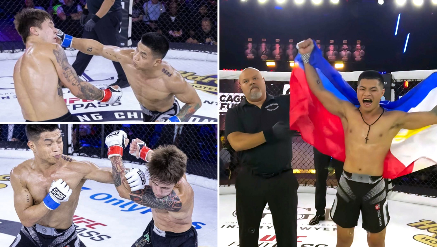 VIDEO WATCH: Kagay-anon Moises “The Lion King” Ilogon wins US MMA debut