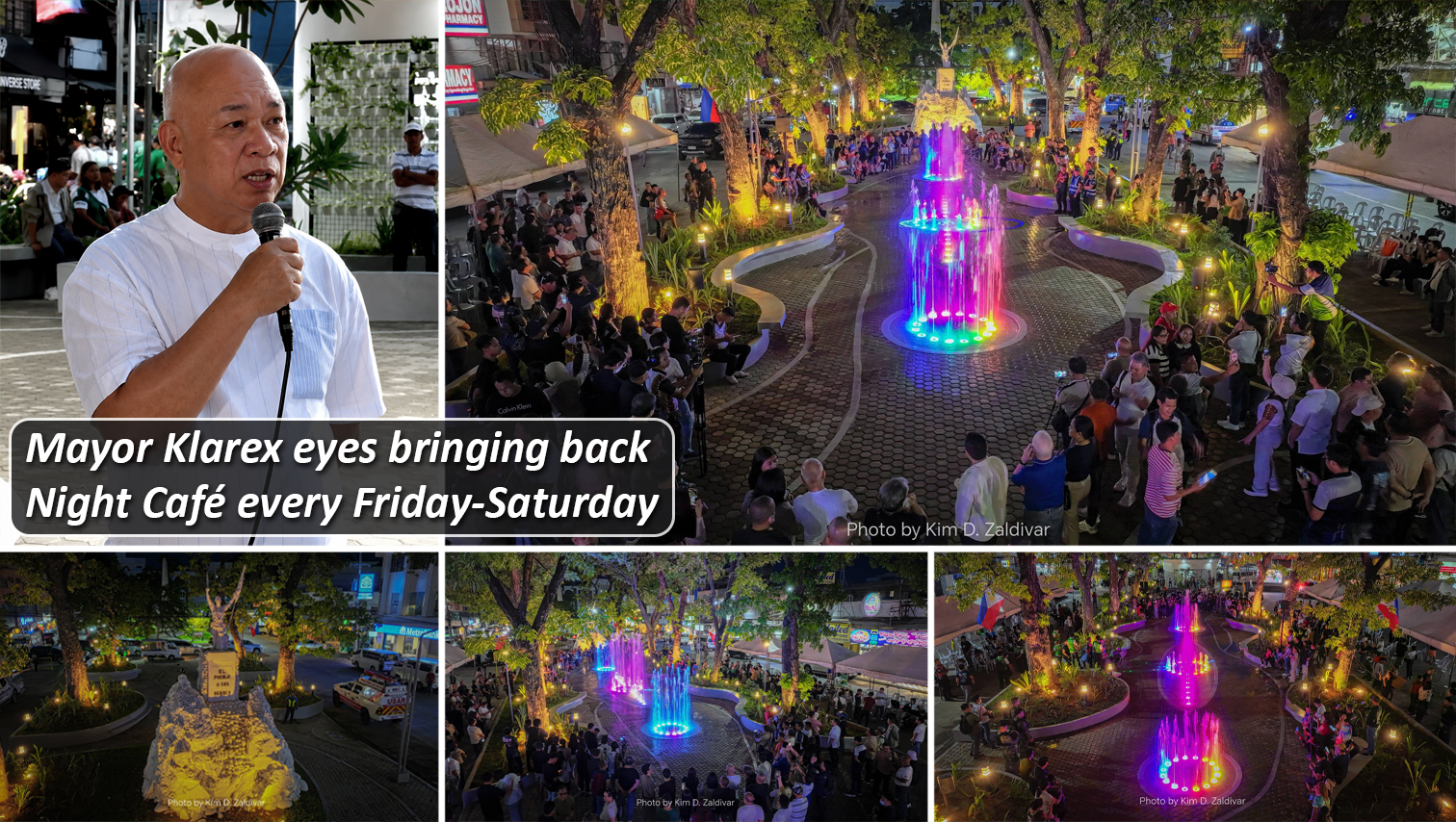 PROJECT WATCH: New El Pueblo A Sus Heroes Park inaugurated; Mayor Klarex mulls Night Café every Friday-Saturday