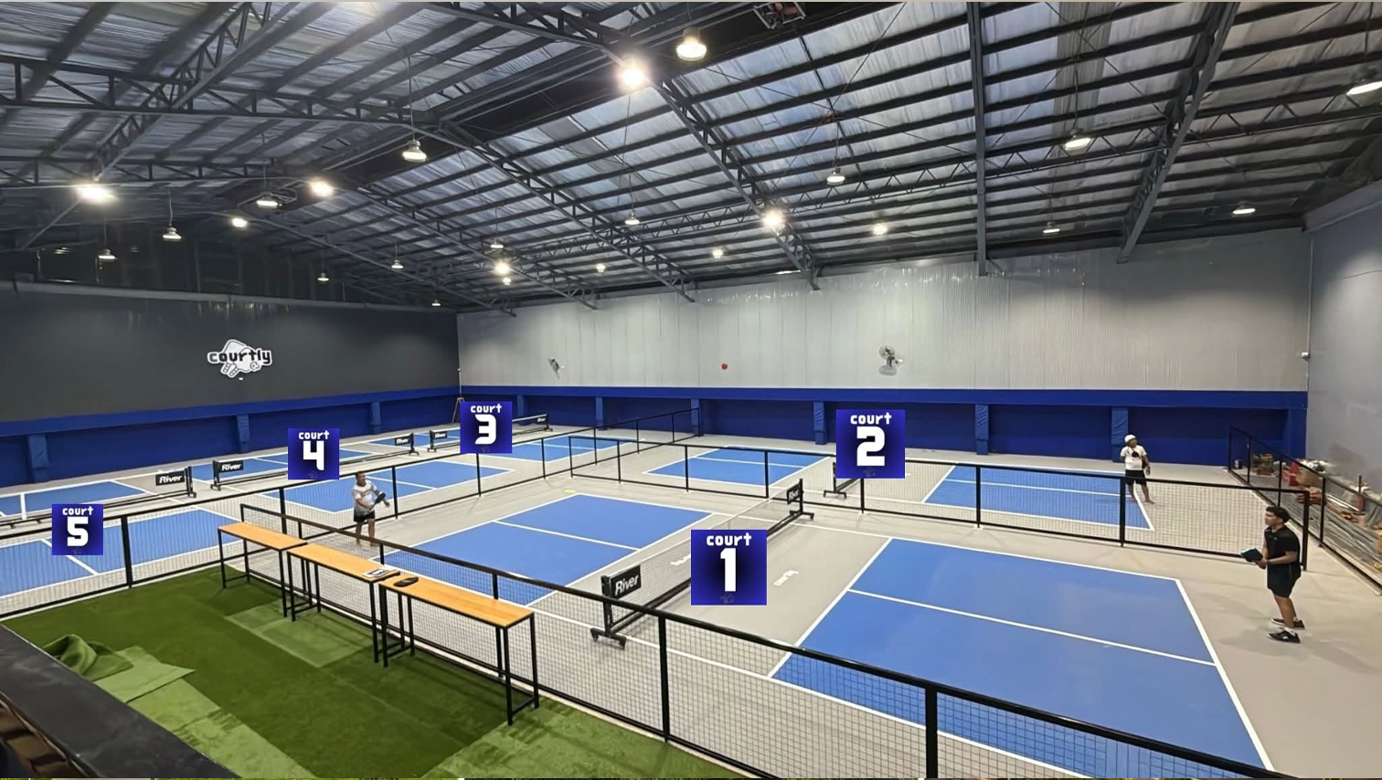 Courtly Pickleball opens tomorrow, July 8, offers free high-speed Wi-Fi