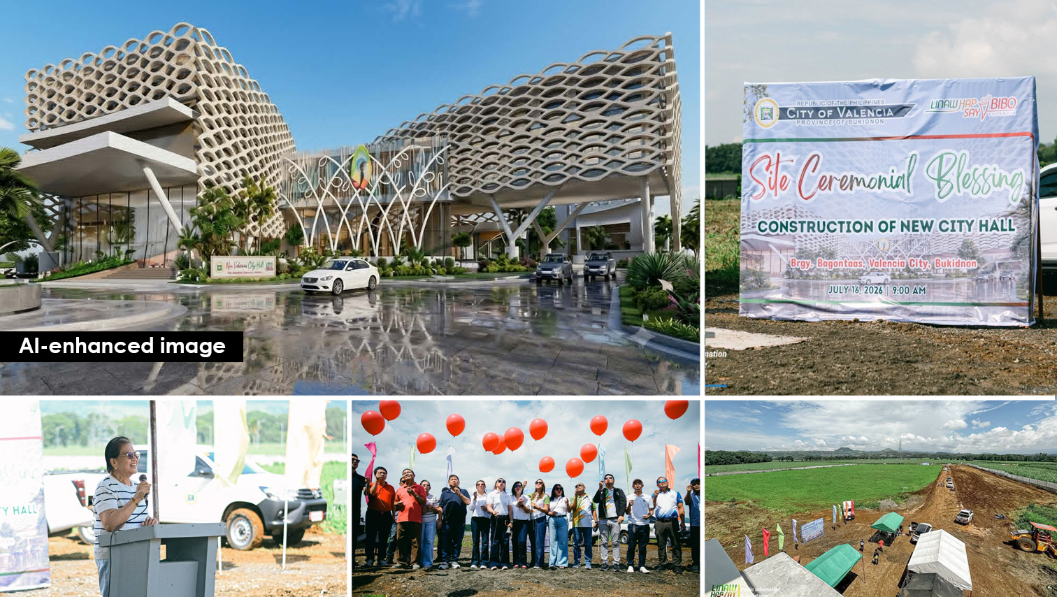 PROJECT WATCH: New 5-hectare Valencia City Hall complex set to rise in Barangay Bagontaas
