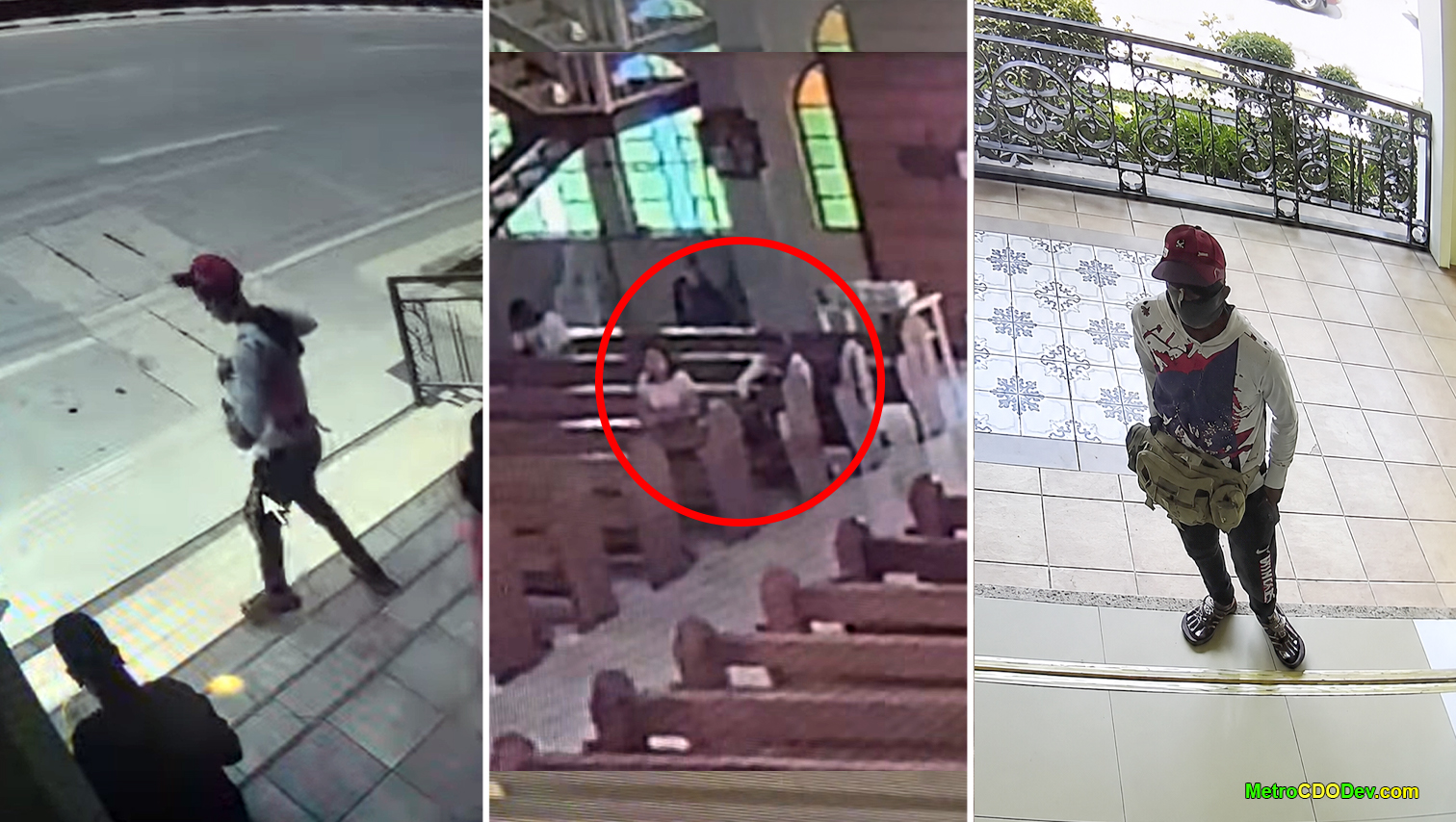 CRIME WATCH: Woman loses wallet and 2 cellphones to thief inside CDO church; incident caught on CCTV
