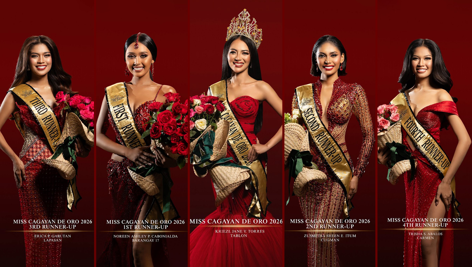 RANDOM SHOTS: Miss Cagayan de Oro 2026 Official Photos of Winners
