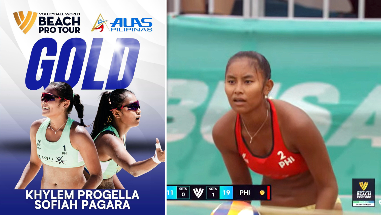 Magsaysay, MisOr’s Sofiah Pagara wins gold in FIVB Beach Pro Tour Futures in Korea