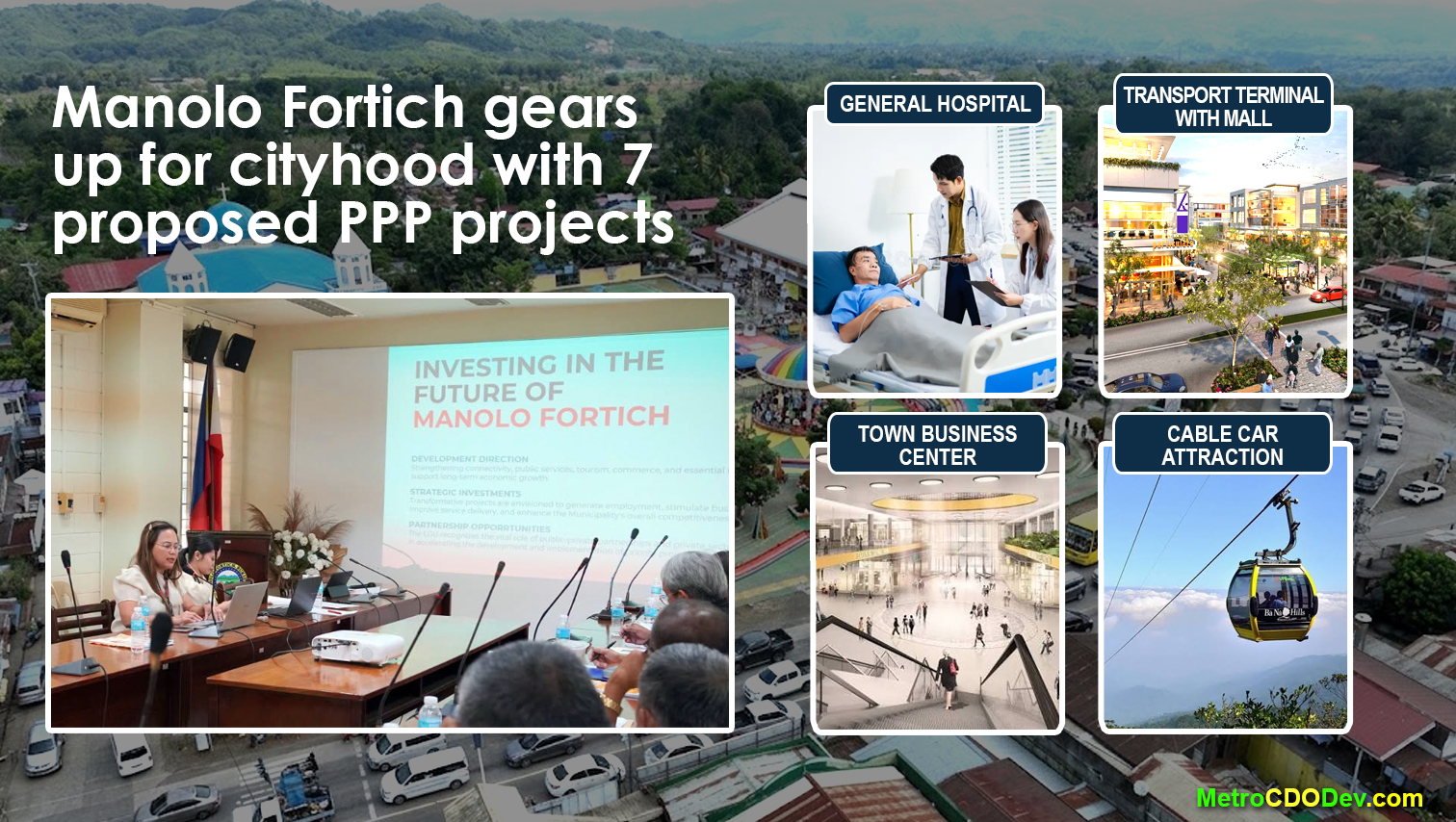 Manolo Fortich gears up for cityhood with 7 proposed PPP projects