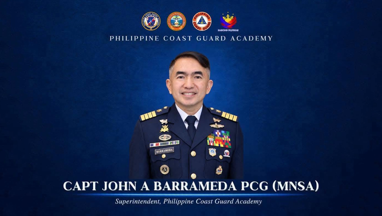 Cagayan de Oro College alumnus Capt. John Barrameda named new PCG Academy Superintendent